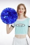 one pc solid color cheerleading flower_Red_Magenta_Green_Blue