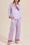 non-stretch satin with velvet button pants sets sleepwear size run small_Pink_Light Green_Blue_Light Purple