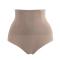 plus-size stretch seamless high waist with boned shapewear panty_Black_Khaki 