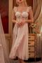 sexy non-stretch padded underwire sling hollow midi dress size run small_Black_White
