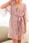 sexy non-stretch 6 colors satin with lace nightgown sleepwear_Black_White_Dark Gray_Pink