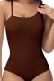 sexy plus-size high stretch tummy control soft and comfortable body shaper_Black_Blue_Beige_Brown_Reddish Brown