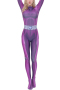 sexy plus size slight stretch 4 colors agent combat uniform costumes_Red_Orange_Green_Purple