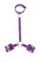 one pc sm new bound handcuffs necklace(mixed length)_Black_Pink_Red_Purple