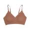 sexy slight stretch 9 colors solid color traceless padded bras_Black_White_Pink_Light Pink_Light Purple_Purple_Khaki