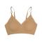 sexy slight stretch 9 colors solid color traceless padded bras_Black_White_Pink_Light Pink_Light Purple_Purple_Khaki _Brown_Reddish Brown_Nude