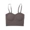 sexy high stretc traceless removable shoulder straps padded thin bra_Haze Blue_Purple_Brown