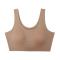 sexy high stretc solid traceless removable padded breathable thin bra_Black_Beige_Khaki _Reddish Brown_Nude