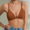 sexy high stretc gather traceless removable padded thin bra_Black_Gray_Dark Gray_Light Pink_Purple_Brown