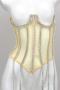 sexy slight stretch rhinestone tassels corset(with boned& underwire)_Black_White_Pink_Red_Yellow