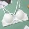 sexy slight stretch 4 colors lace with underwire padded bras size run small_Black_White