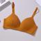 slight stretch 5 colors solid color padded bras size run small_Black_Pink_Green_Sky Blue_Brown