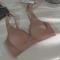 sexy slight stretch 4 colors padded lift traceless bra(size run small)_Black_Pink