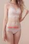 plus size stretch 3 colors lace padded thin bras_Black_White_Nude