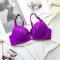 sexy plus size slight stretch padded underwire 3/4 cup bra size run small_Black_White_Red_Blue_Purple