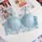 sexy plus size slight stretch lace padded underwire 1/2 cup bra size run small_Black_White_Pink_Rose Red_Sky Blue