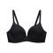 sexy slight stretch 3 colors padded seamless push-up bra(size run small)_Black