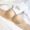 plus size stretch glossy traceless with bra rim gather padded bras#2_Pink_Red_Nude