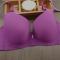sexy slight stretch c cup traceless underwire padded thin bra size run small_Black_White_Dark Gray_Pink_Red_Purple
