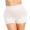 sexy plus size high stretch removable padded hip lift shapewear shorts_Black_Beige