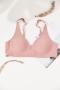 plus size stretch 8 colors solid color traceless padded bras(universal bc cup)_Black_White_Pink