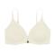 sexy slight stretch solid color sling traceless thin push-up bra_Gray_Dark Gray_Light Pink_Orange_Purple_Beige