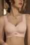 sexy plus size stretch traceless cutout padded bras size run small_Black_White_Pink