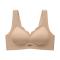 sexy plus size stretch traceless cutout padded bras size run small_Black_White_Pink_Khaki