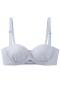 sexy stretch 4 colors lace trim padded bras(size run small)_Black_Light Green_Sky Blue