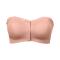 sexy stretch weave edge 4 colors solid color padded bras_Black_White_Pink