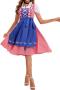 plus size non-stretch 5 colors oktoberfest maid costumes_Black_Aqua Green_Dark Green_Haze Blue_Blue