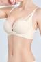 stretch solid color gather 5 colors padded bras(size runs small)_Black_Rose Red_Beige