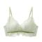 sexy slight stretch lace traceless padded bras(size runs small)_Black_Pink_Light Green
