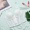slight stretch 3 colors solid color with underwire padded bras(size runs small)_Black_White