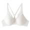 slight stretch 3 colors lace trim with underwire padded bras(size runs small)_Black_White