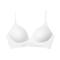 slight stretch solid color traceless padded bras(size runs small)_Black_White