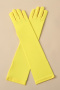 one pair new stretch halloween solid color gloves(length:43cm)_Black_White_Pink_Red_Magenta_Yellow