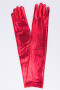 one pair new stretch halloween holographic gloves(length:45cm)_Black_Pink_Red