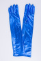 one pair new stretch halloween holographic gloves(length:45cm)_Black_Pink_Red_Magenta_Sky Blue_Blue