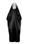 halloween plus size non-stretch no-face man costumes(with gloves&mask)_Black