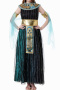 sexy non-stretch greek goddess costumes(with full of accessories)_Dark Green