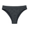 sexy stretch 7 colors butterfly batch printing seamless thin panty_Black