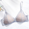 sexy slight stretch 4 colors lace padded bras(size run small)_Black_Gray
