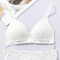sexy slight stretch lace padded bras(size run small)_Black_White