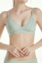 sexy slight stretch 6 colors lace solid color padded bras(size run small)_Black_Pink_Red_Deep Yellow_Light Green