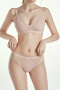 sexy slight stretch 5 colors solid color lace padded bras sets(size run small)_Black_Pink