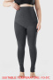 high stretch fleece warm treading pantyhos (weight:143-220 lbs,temp:-10-5℃)_Black_Gray_Dark Gray