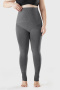 high stretch fleece warm treading pantyhos (weight:143-220 lbs,temp:-10-5℃)_Black_Gray