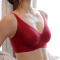 sexy slight stretch 5 colors solid color padded bras(size run small)_Black_White_Gray_Rose Red