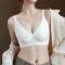 sexy slight stretch 5 colors solid color padded bras(size run small)_Black_White